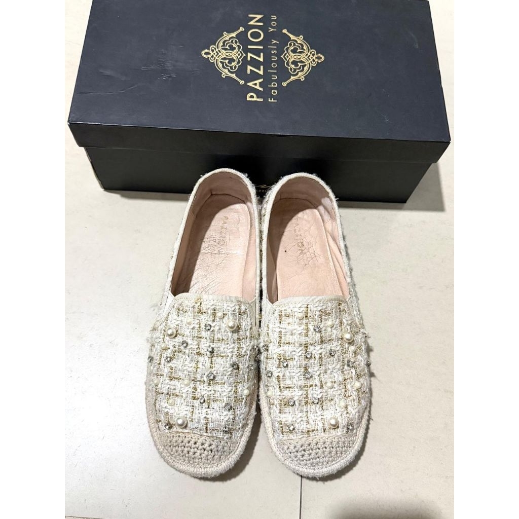 prelove sepatu wedges pazzion