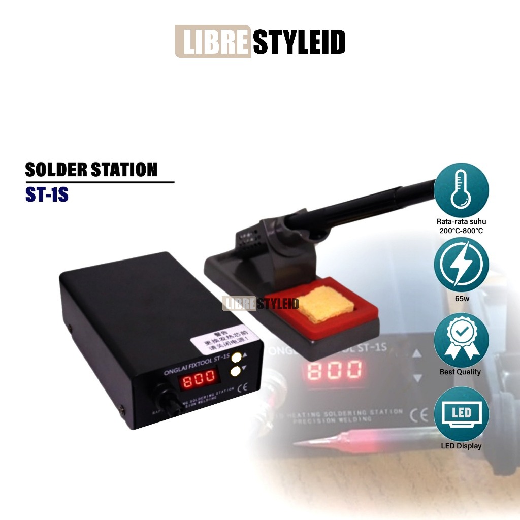 ONGLAI FixTool ST-1S Solder Station Original - Soldering Station Digital FixTool ST1S - ONGLAI ST-1S