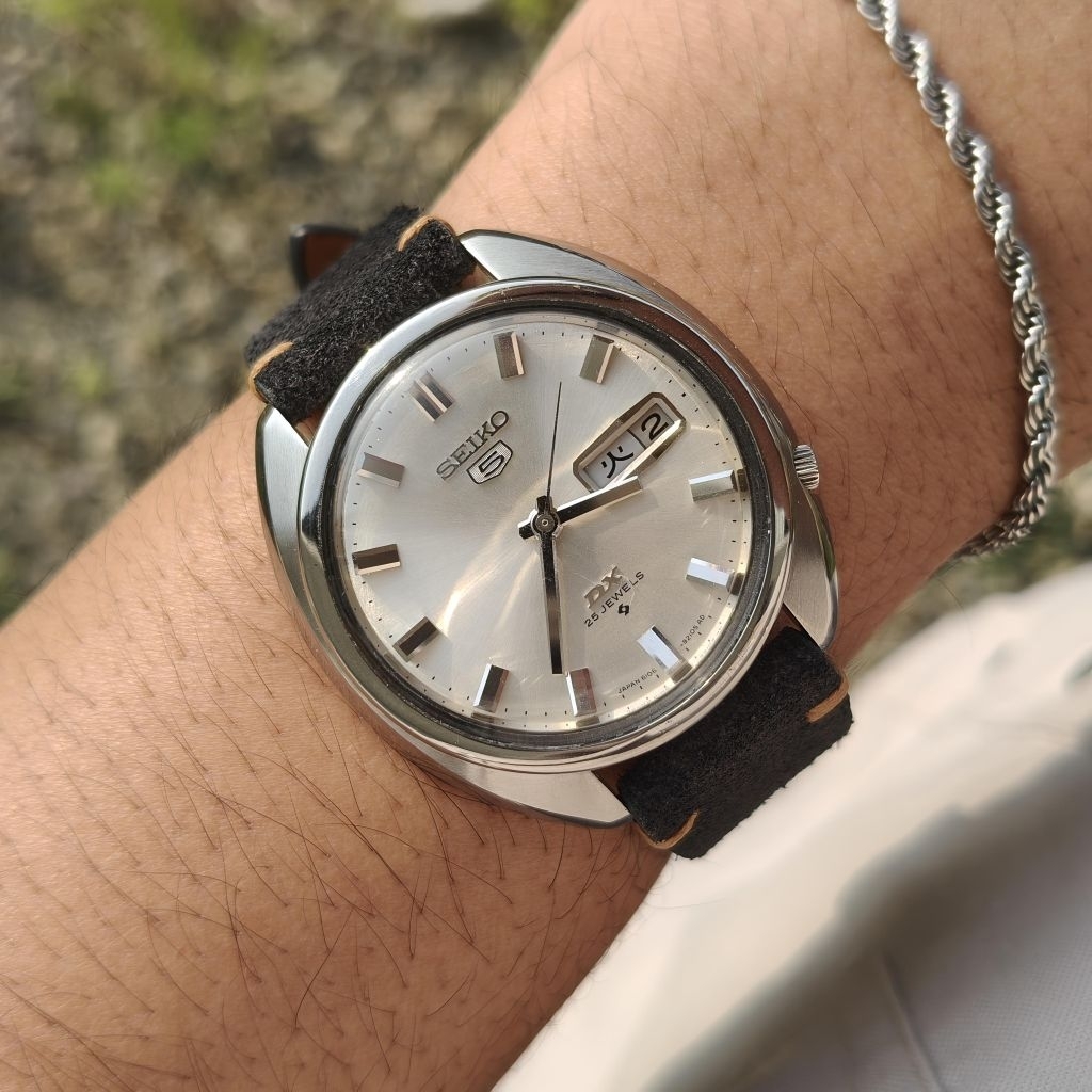 Vintage Watch Jam Tangan Seiko 5 DX Day-Date Automatic – Vintage Dress / Casual / Daily Watch Elegan