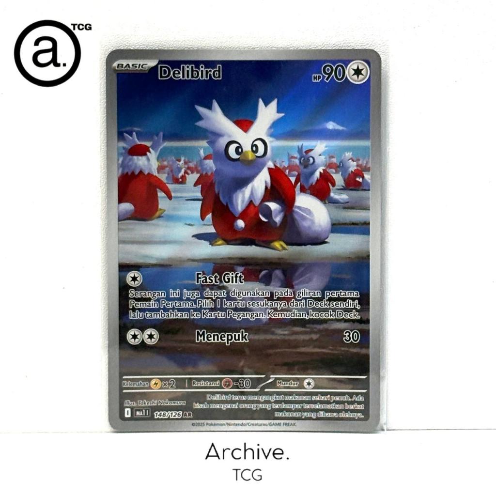 Delibird AR (148/126) Pokemon Indonesia ~ Evolusi Mega MA1
