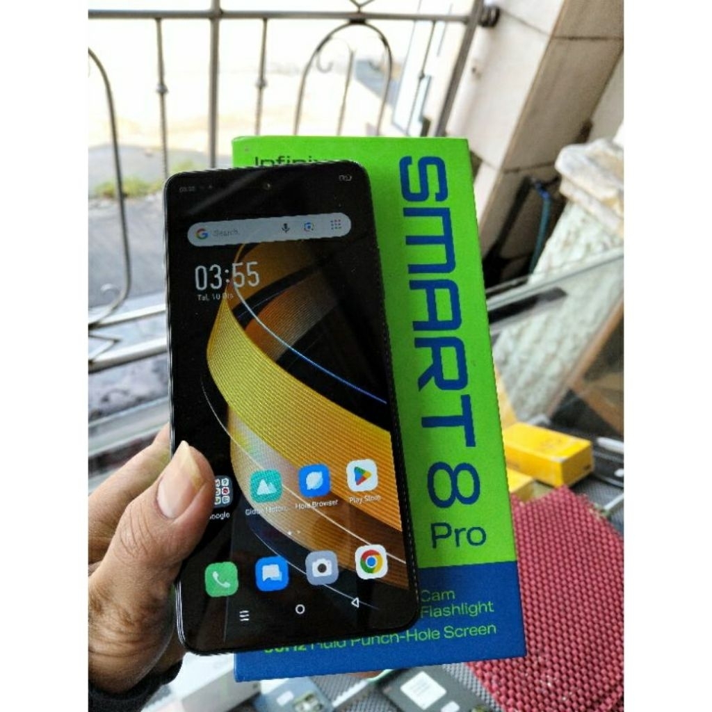 Infinik smart 8 pro ram 4gb/128gb rom