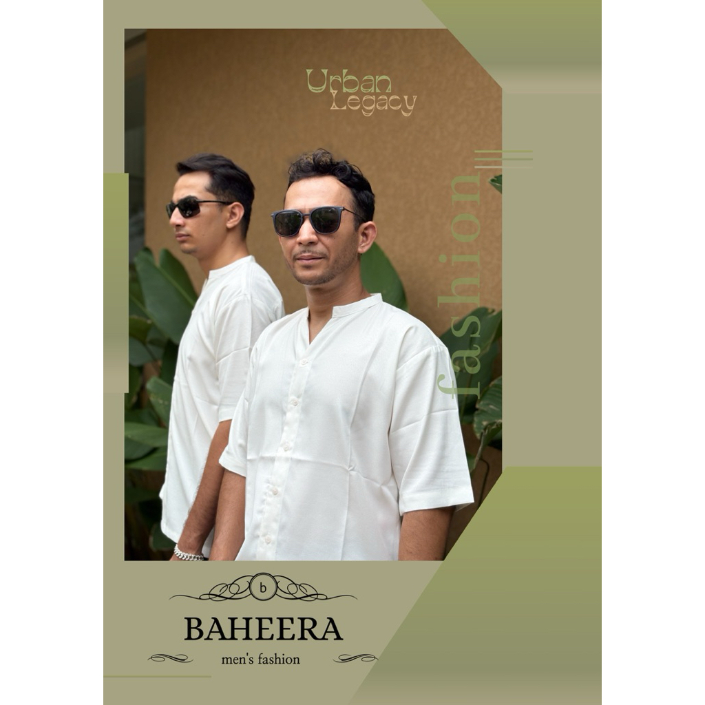 Urban Legacy • Kemeja Casual Premium / Lengan Pendek