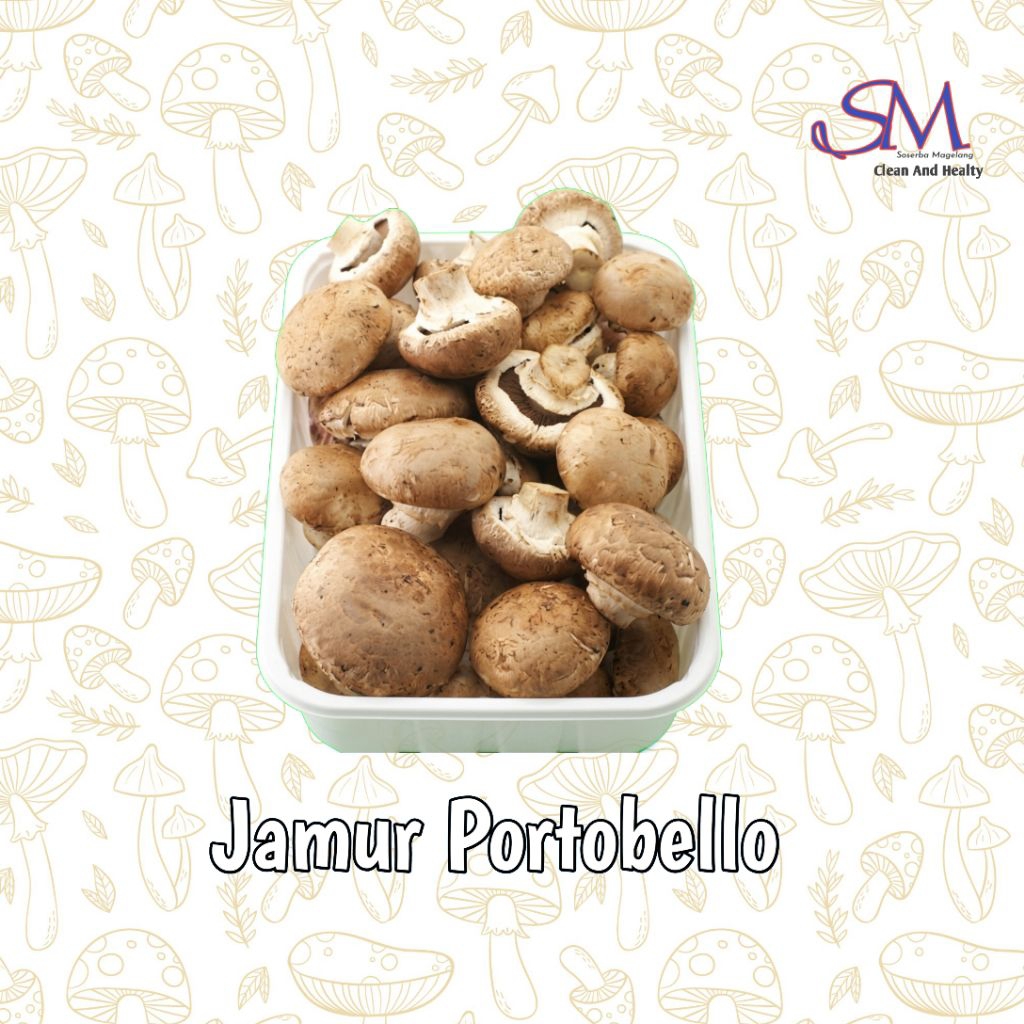 Jamur Portobello fresh || Soserba Magelang