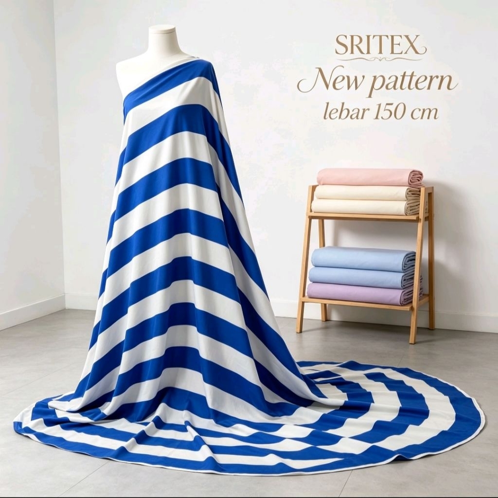 kain linen - kain linen motif - kain linen salur motif