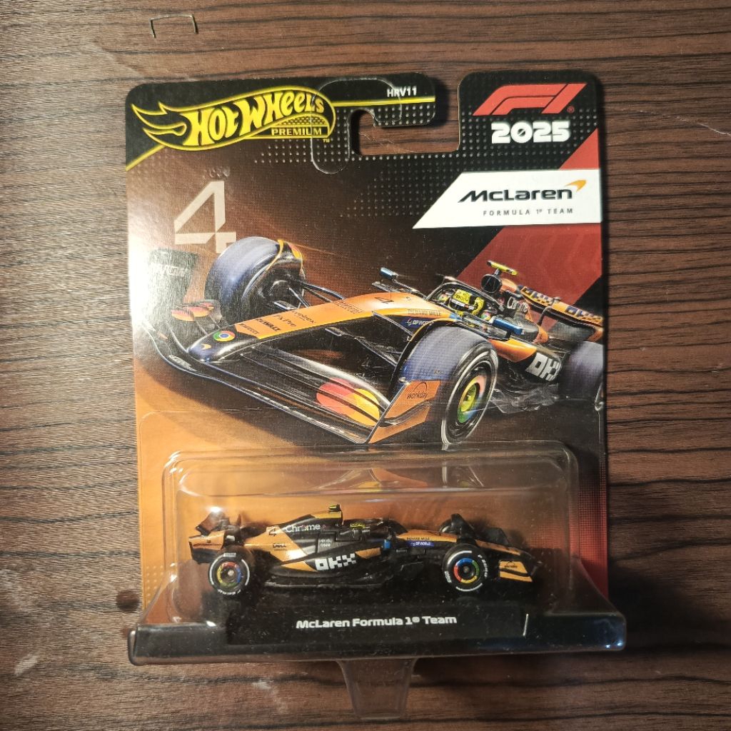hotwheels f1 mclaren premium
