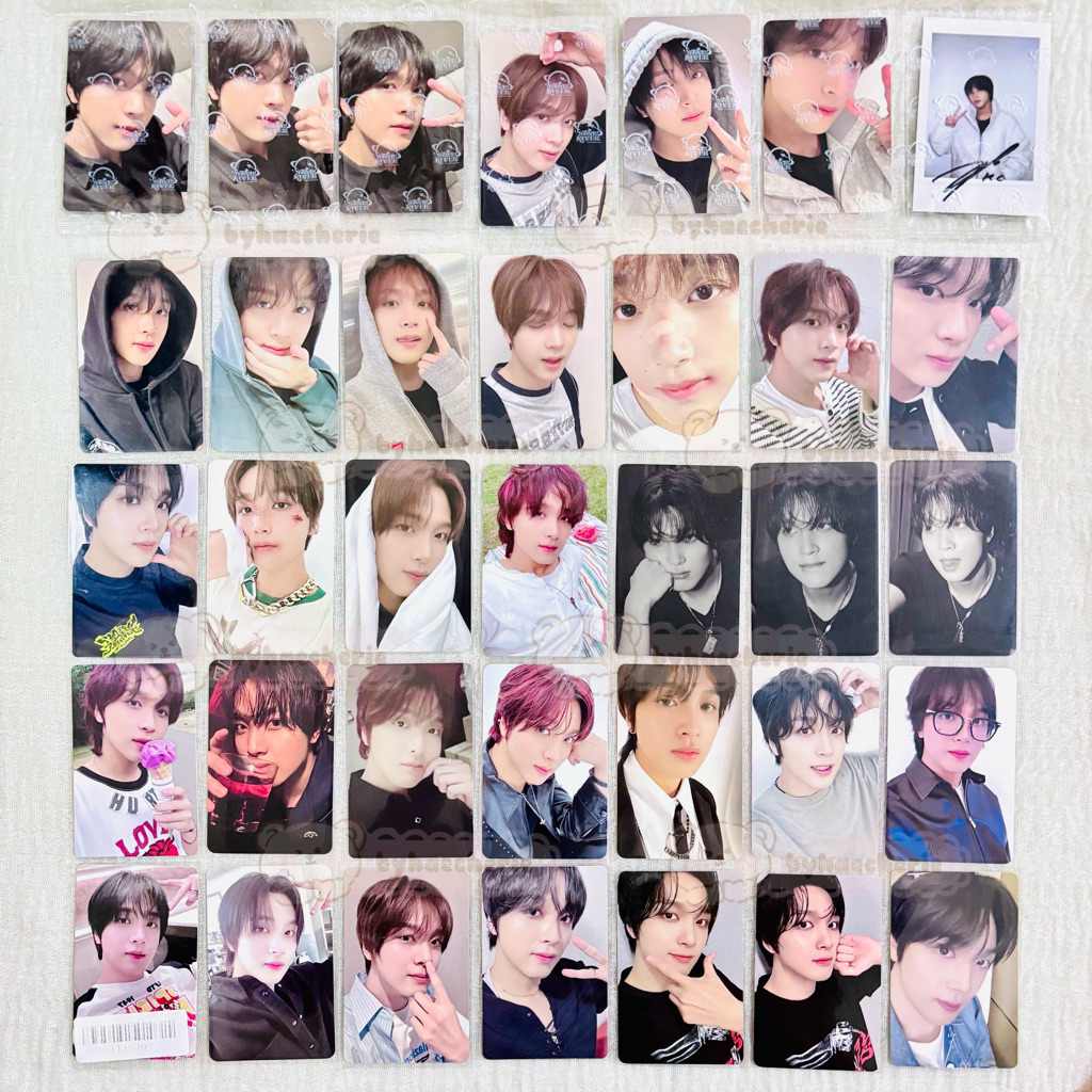 |Ready Stock| PC Photocard Haechan hoodie zoom es krim haepil merem cupi badmood topang dagu haepil 