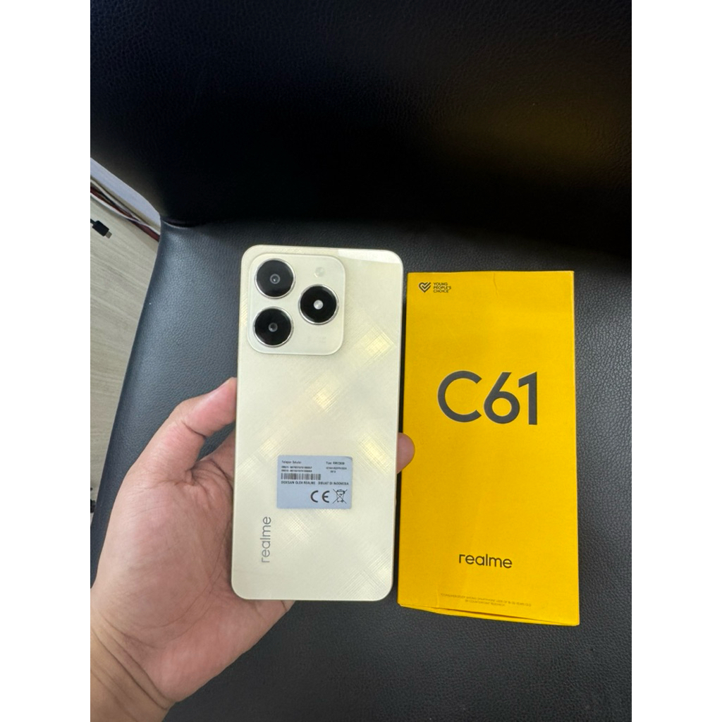 Realme C61 8/128gb fullset second