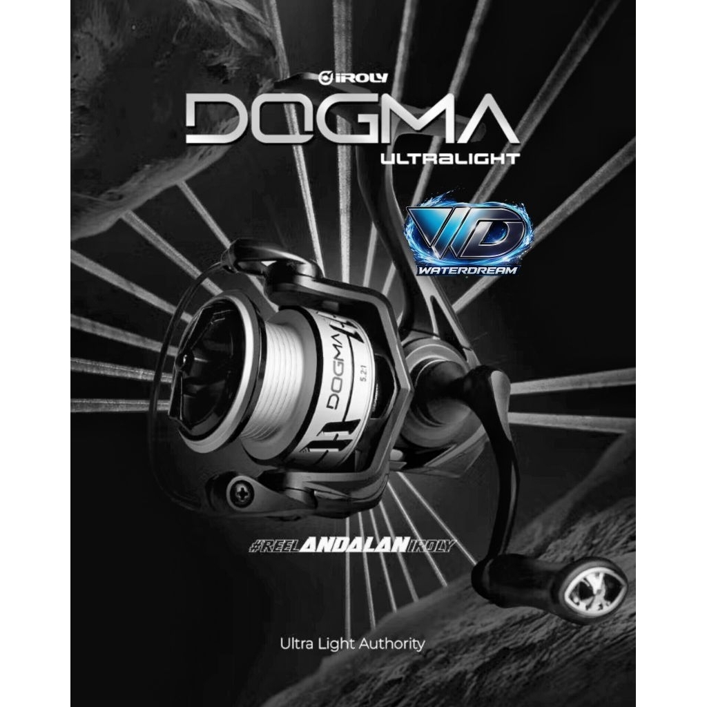 REEL IROLY DOGMA 500 800 ULTRALIGHT - NYLON BODY CASTING