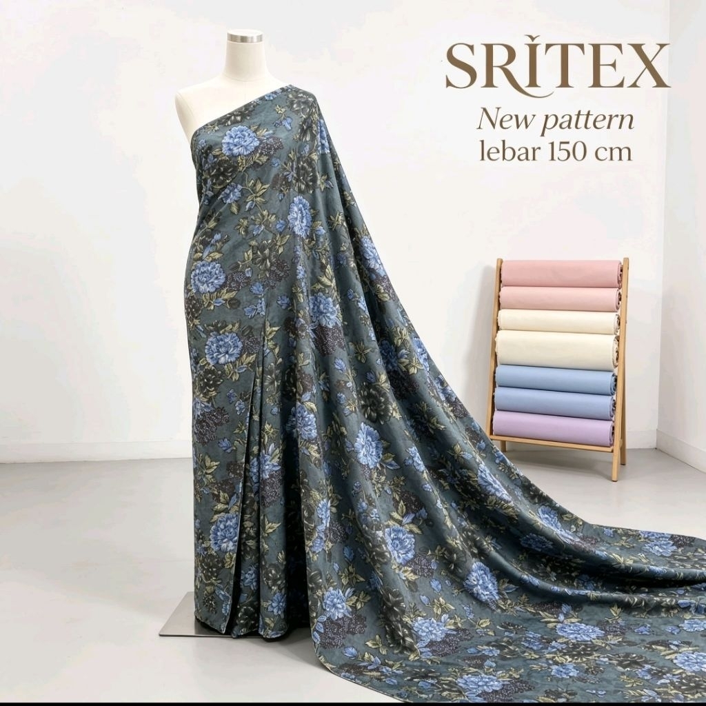 kain chiffon dobby motif - kain chiffon dobby glitter - kain chiffon antik motif c