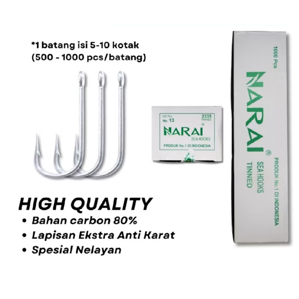 MATA PANCING KOTAK 2335 NARAI PER 1 ECERAN PCS