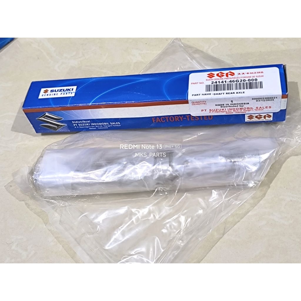 As Roda Belakang Suzuki Spin As Besar 20T  Original SGP 24141-46G20-000