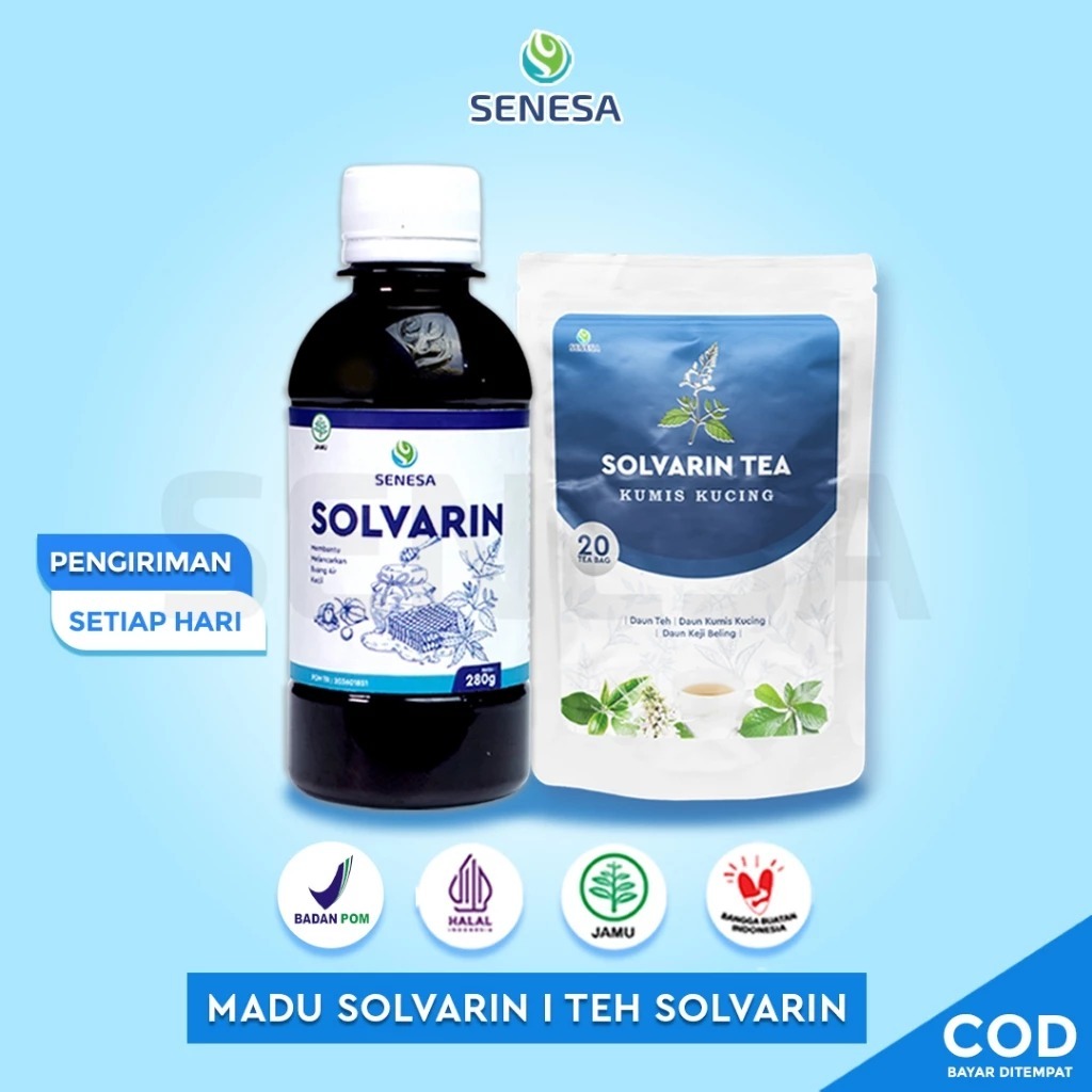 [ PROMO ]Madu Herbal Solvarin - Membantu Melancarkan Buang Air Kecil - COD