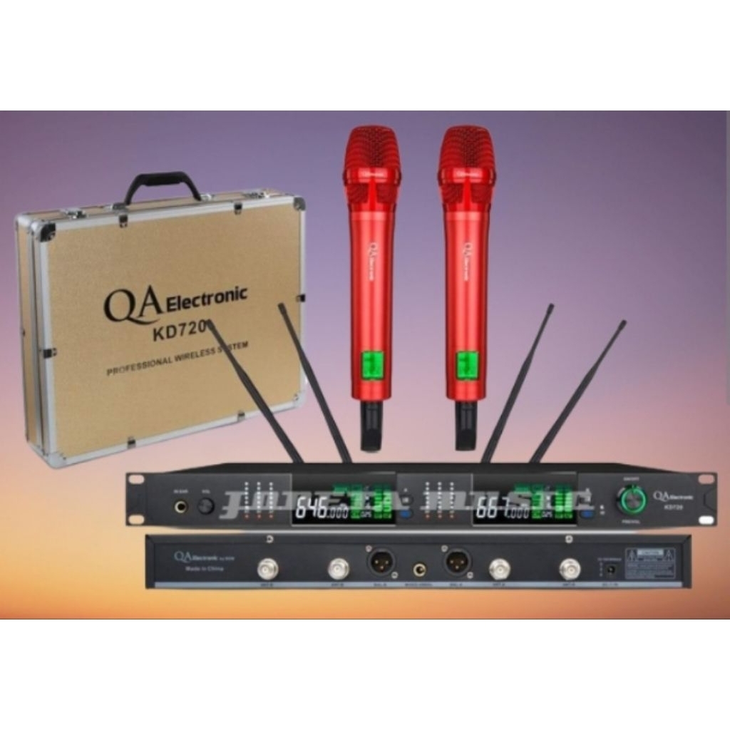 Wireless QA Electronic KD 720 PRO Red