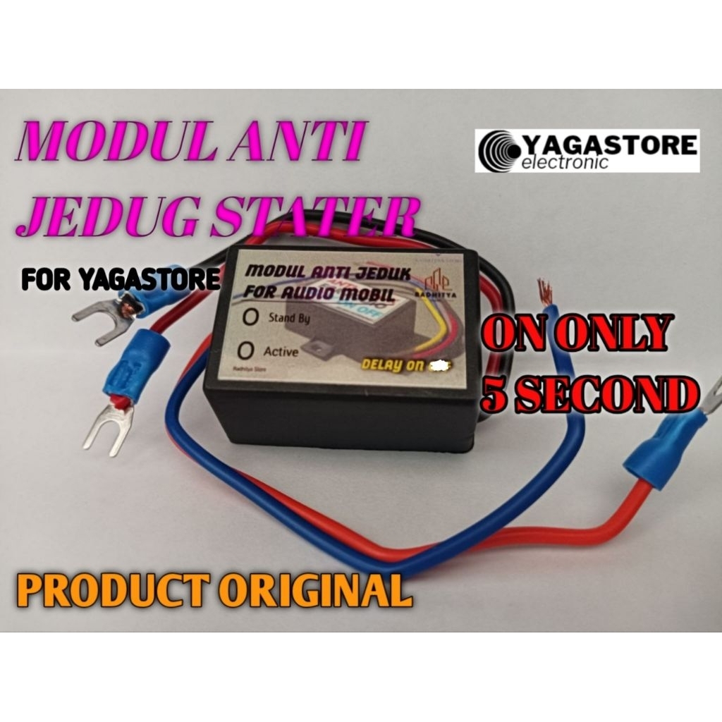 MODUL ANTI JEDUK STATER UNTUK AUDIO MOBIL TERLARIS HIGH QUALITY ANTI JEDUG ON ONLY (tidak untuk mobi