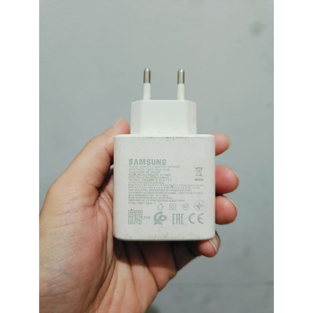 Adaptor Samsung 45w Pembelian Official Store Samsung Dijamin Original