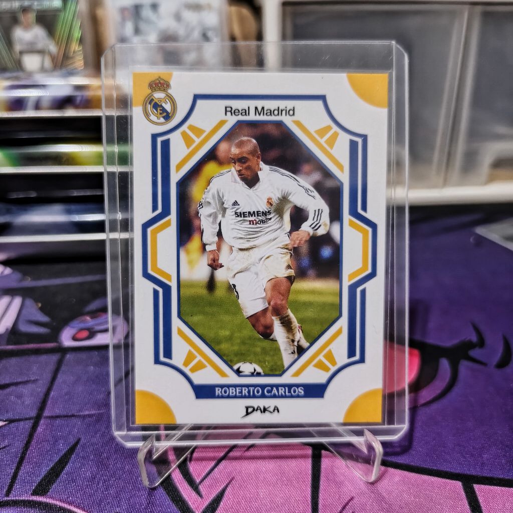 KARTU BOLA ROBERTO CARLOS DAKA REAL MADRID