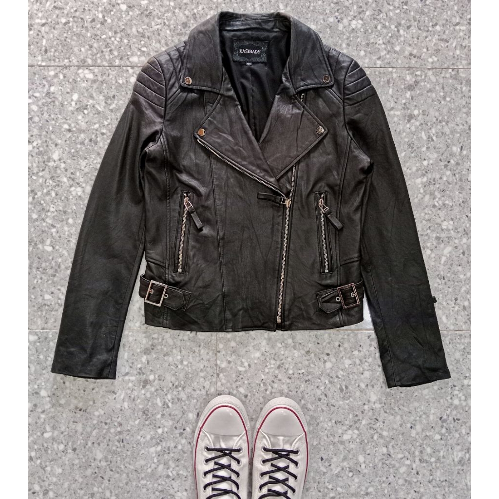 Jaket kulit Ramones Kasibady Italy