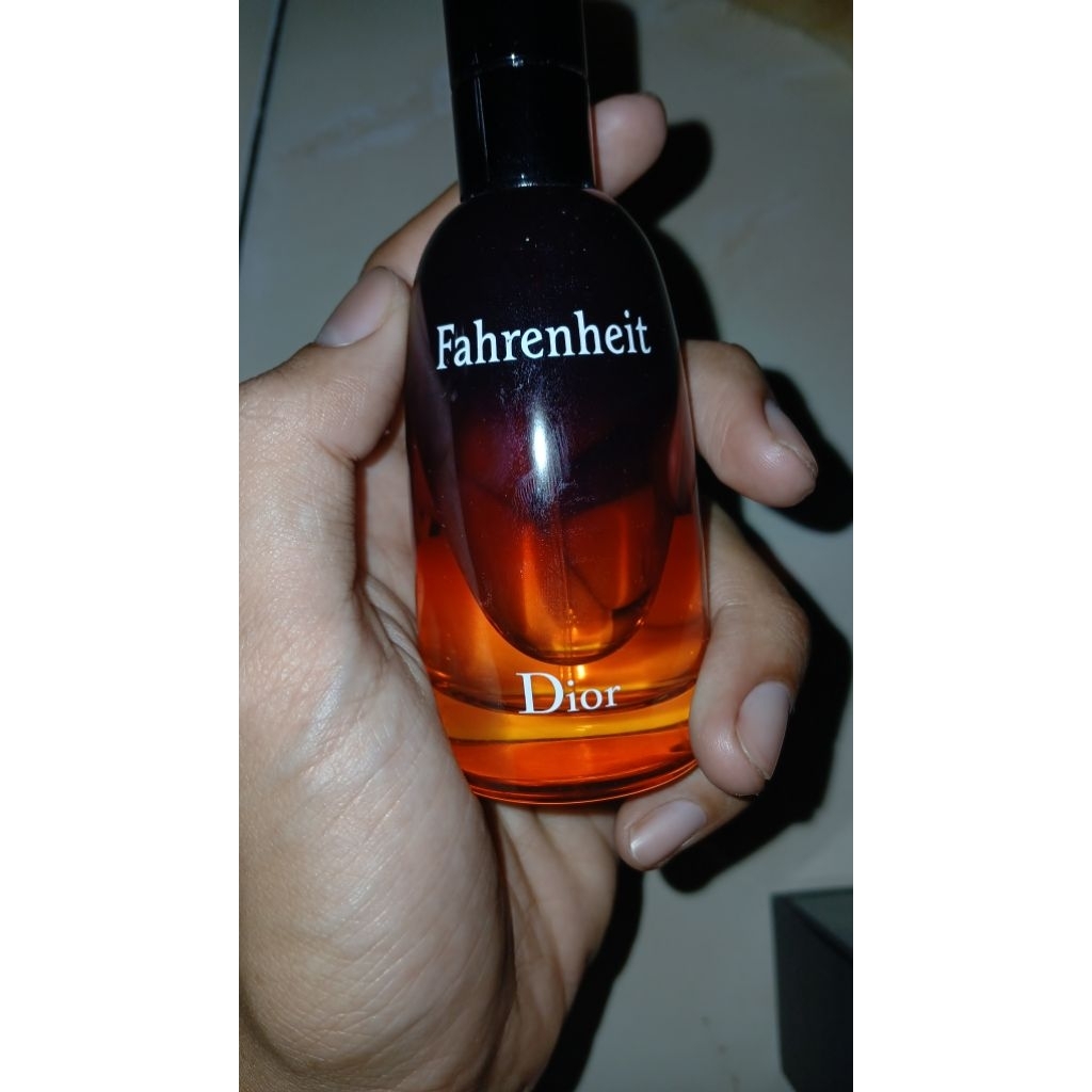 Parfume Preloved Dior Fahrenheit edt 50ml