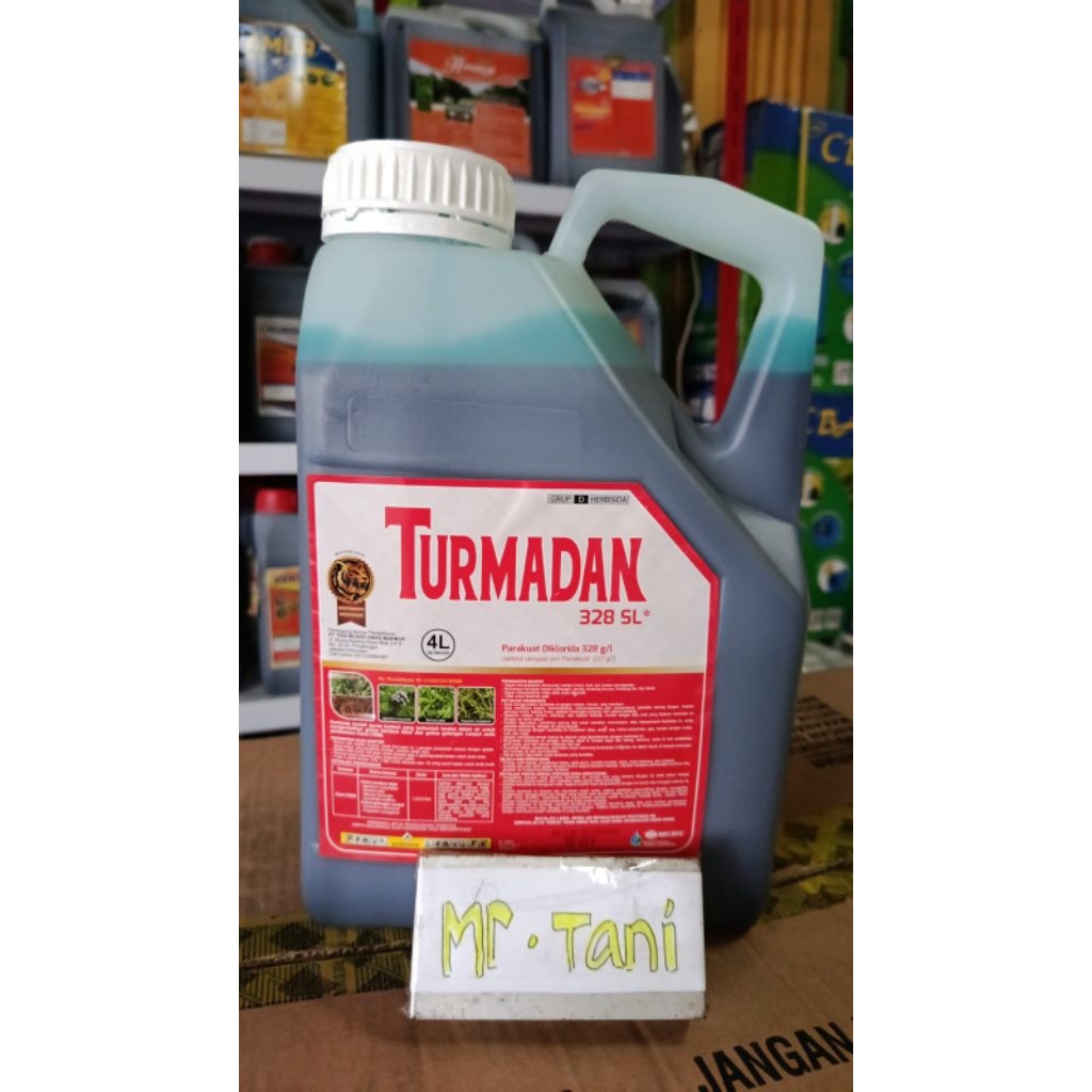 herbisida Turmadan 328 SL 4 liter / racun rumput parakuat
