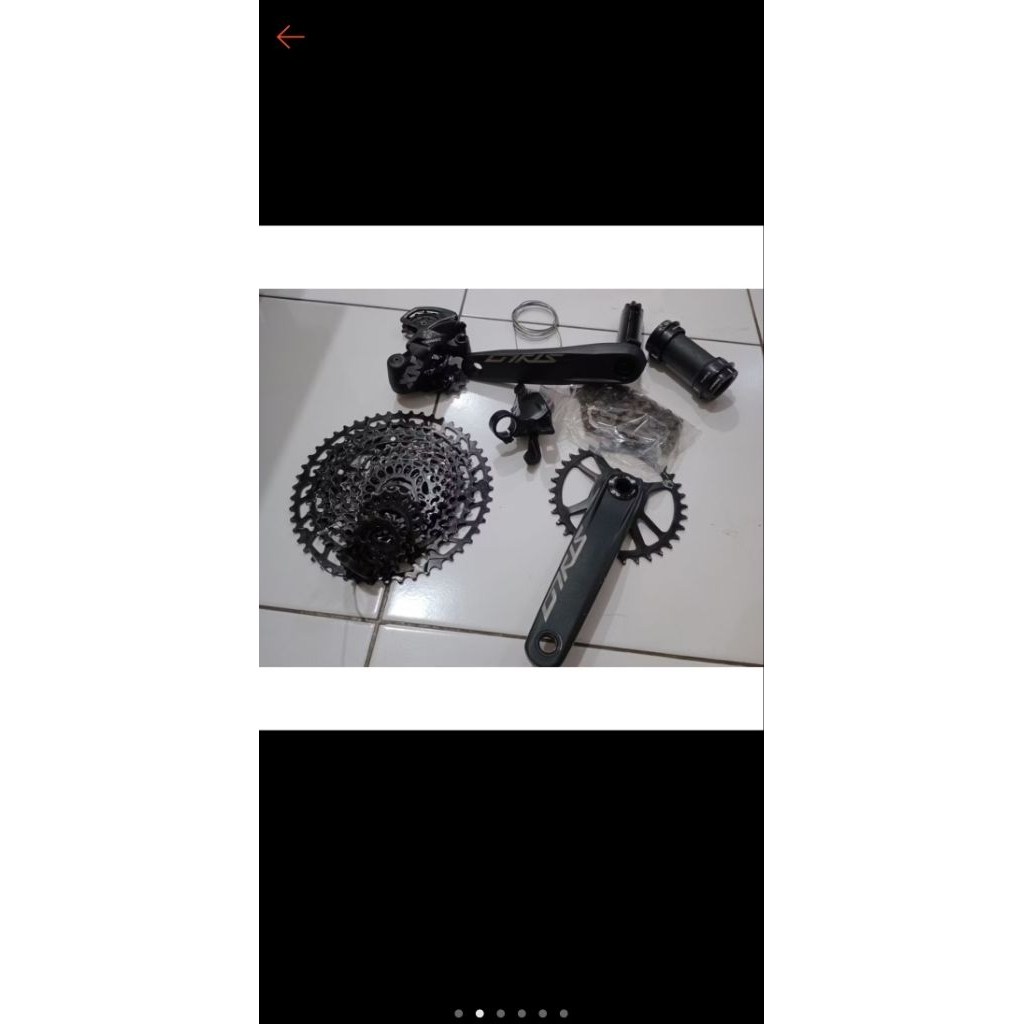 Groupset sram NX 12 speed + Crank