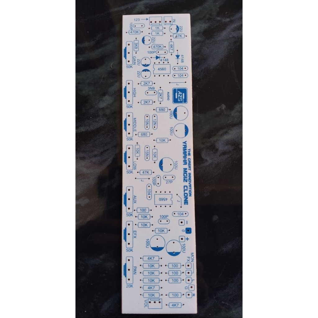 PCB Mixer 7 Potensio Clone YAMAHA MG12 SH-997