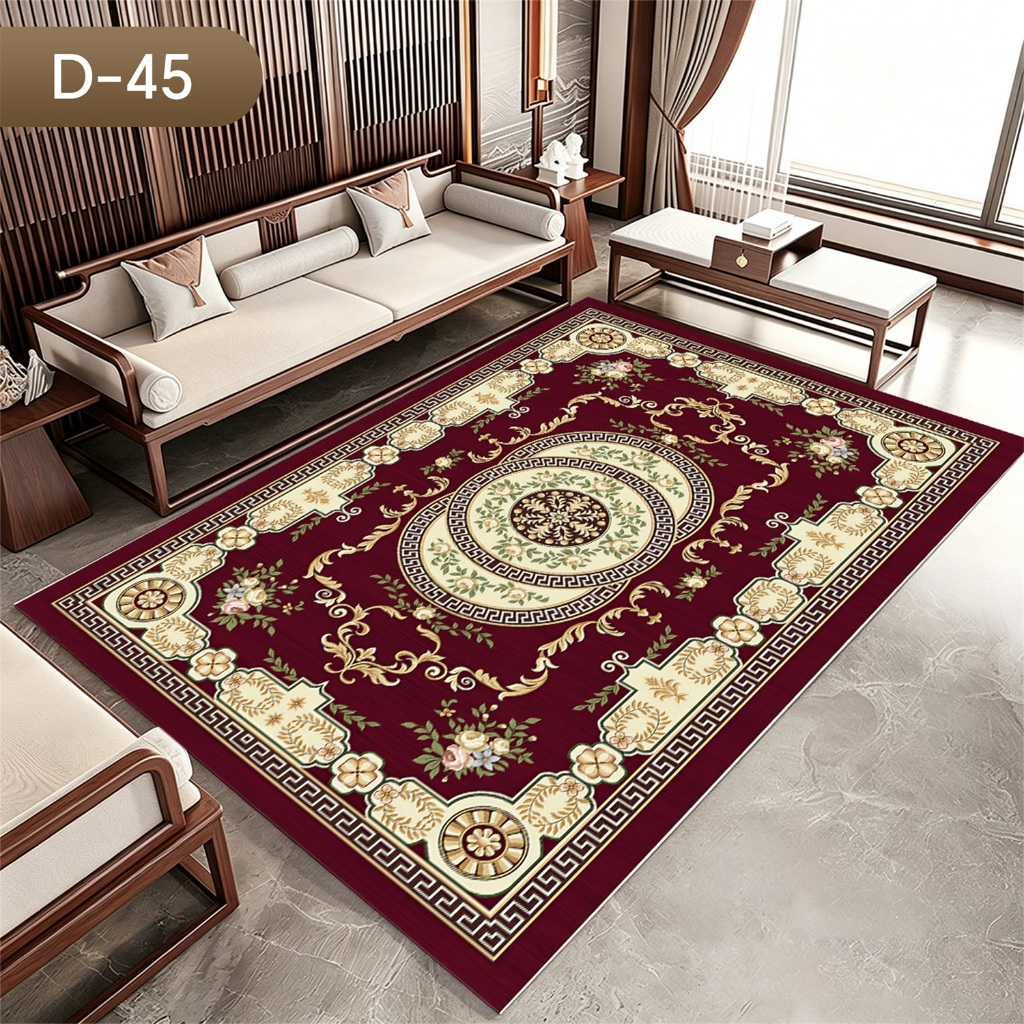 [Umi Yuli] - Karpet Polyester Jumbo 200x300CM Permadani Premium Anti Slip Motif Turky Ruang Tamu