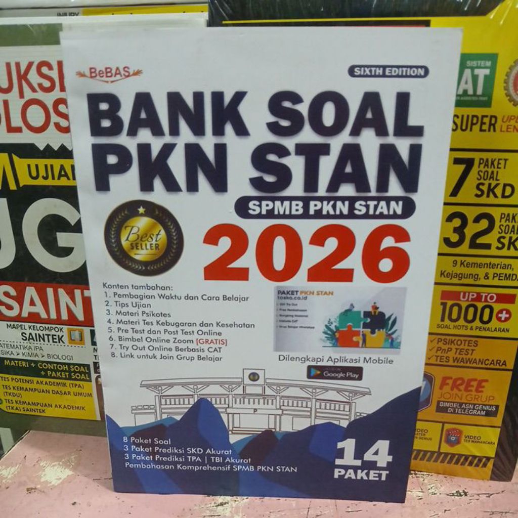 BANK SOAL PKN STAN SPMB PKN STAN 2026 14 PAKET