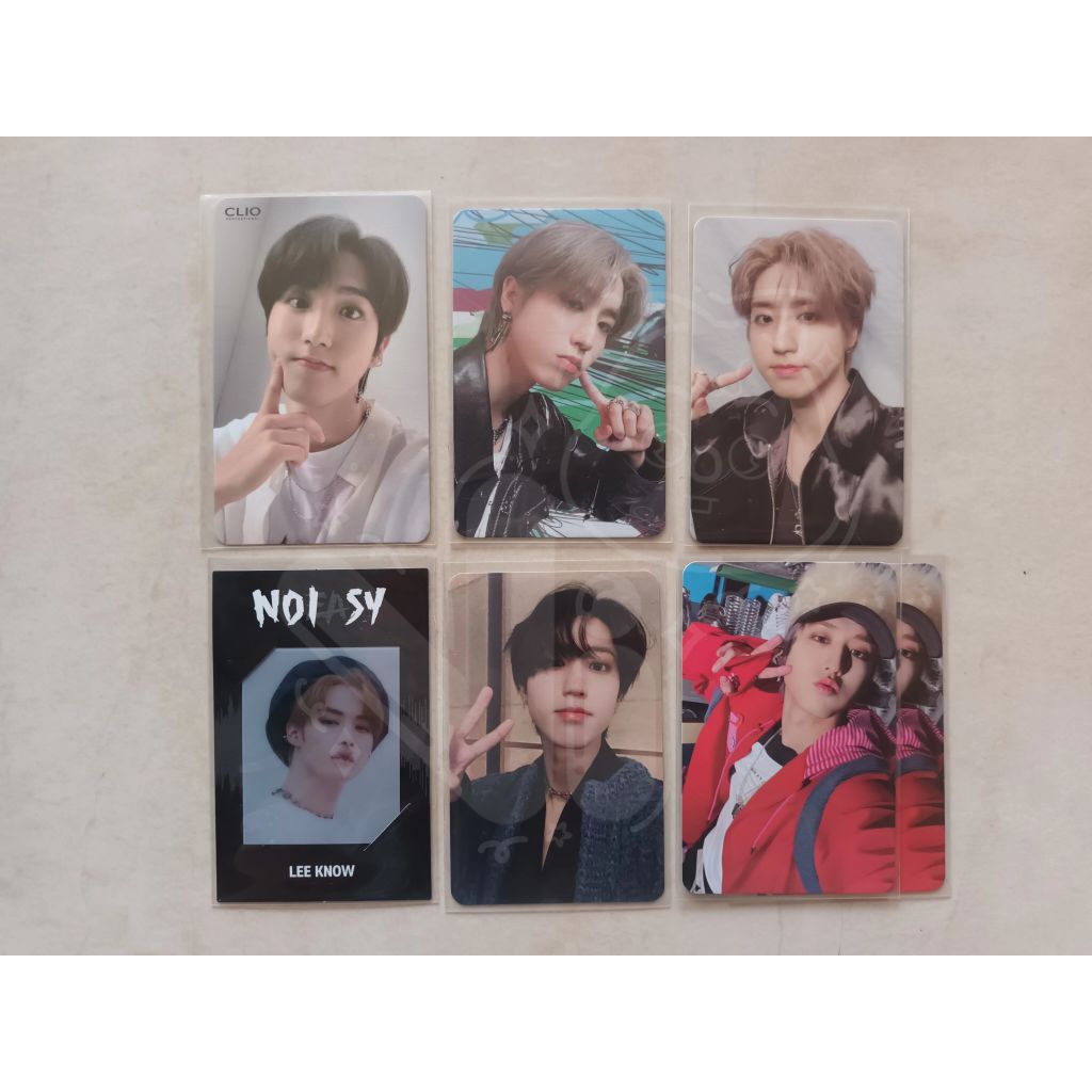 [READY STOCK] [BACA DESKRIPSI] Photocard PC Stray Kids Han Bang Chan Hyunjin I.N Seungmin Clio White