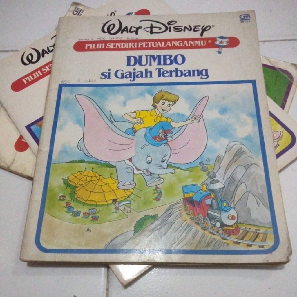 Buku Cerita Walt Disney Pilih Sendiri Petualanganmu