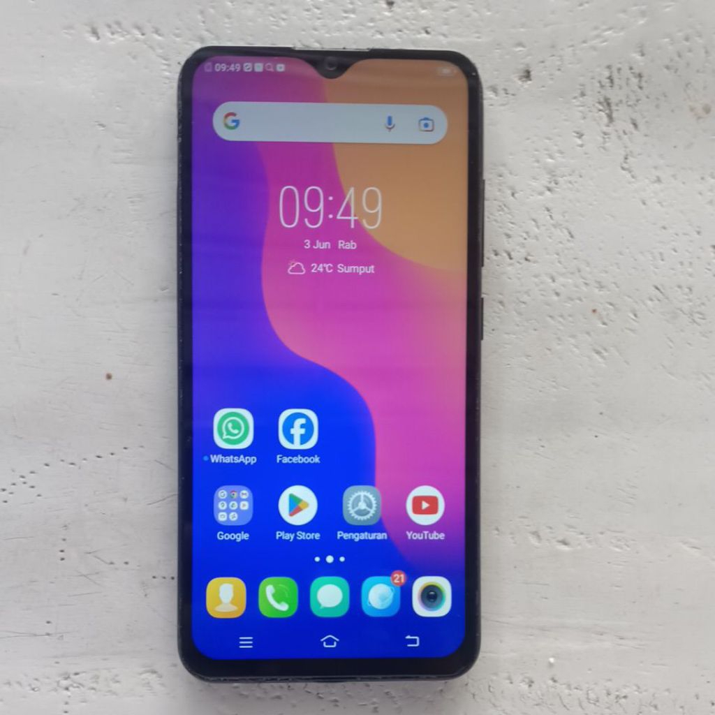 HP VIVO Y95 (VIVO1807) RAM 4/64 GB SECOND NORMAL (KET. BACA DISKRIPSI)