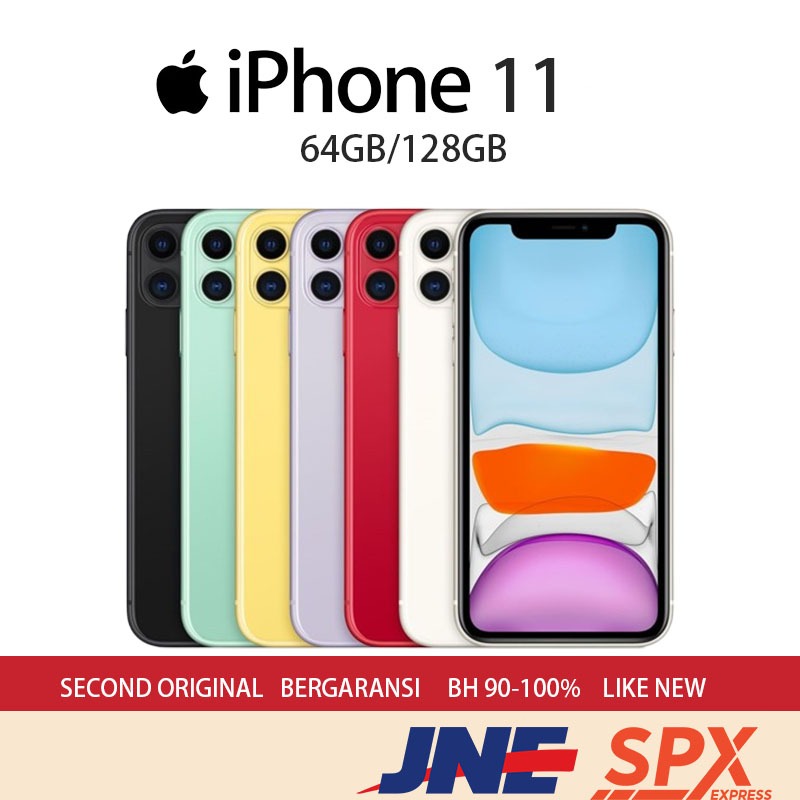 Apple Iphone 11 64GB 128GB Wifionly Second Original Inter Dijamin Termurah 100%