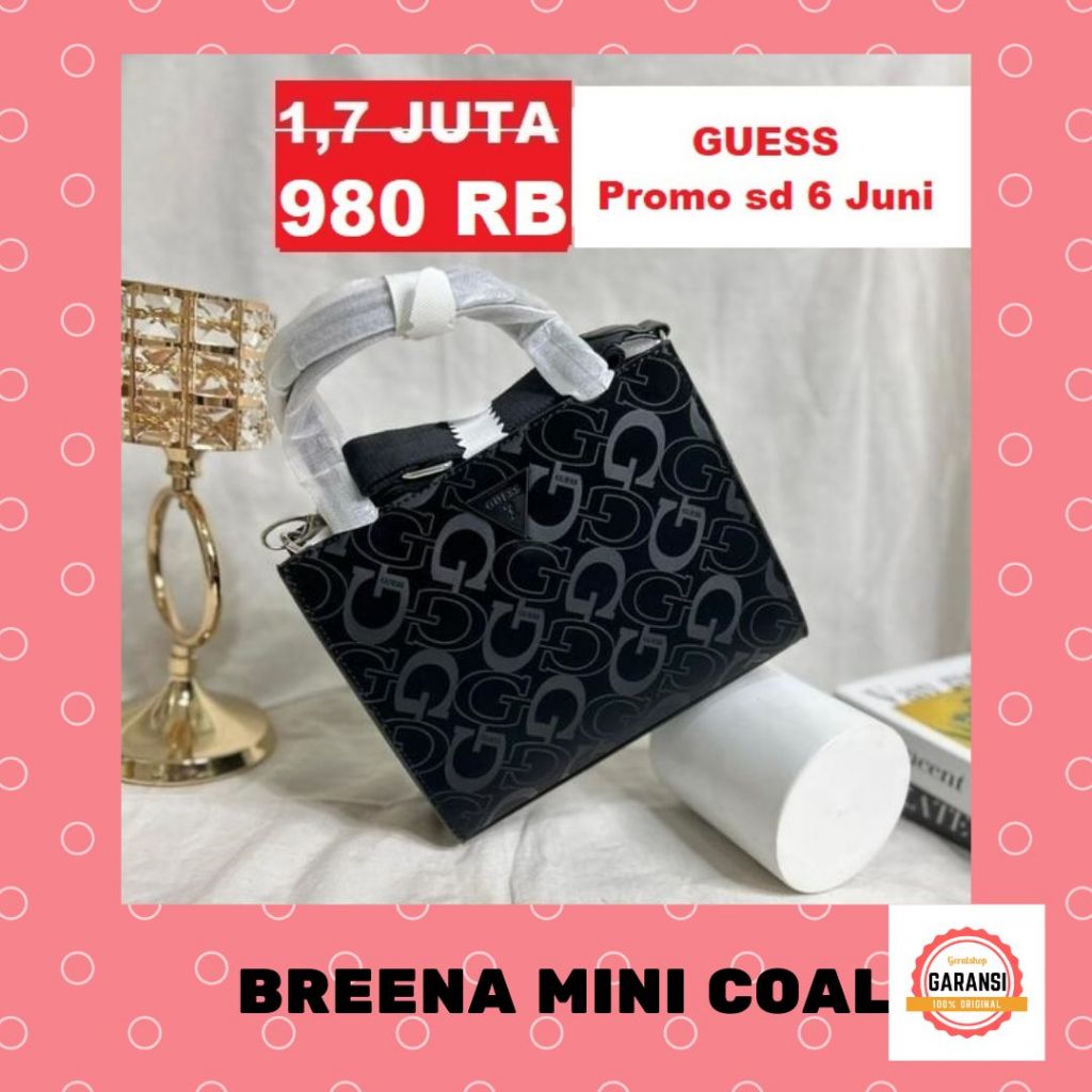 Tas tote bag Guess seri SPRING FALLS CARRYALL 100% Original Store