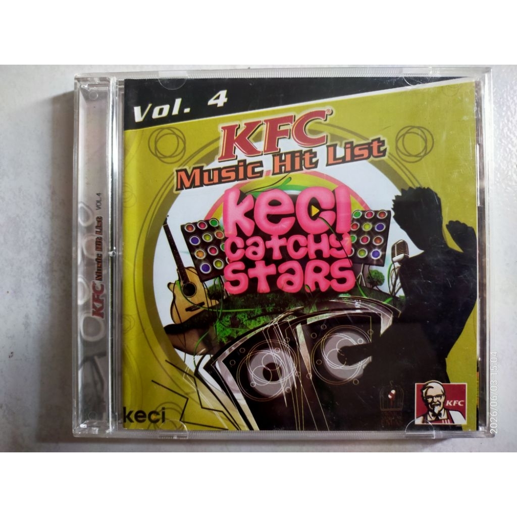 CD kFC MUSIC HIT LIST Vol.4 (cd kfc)