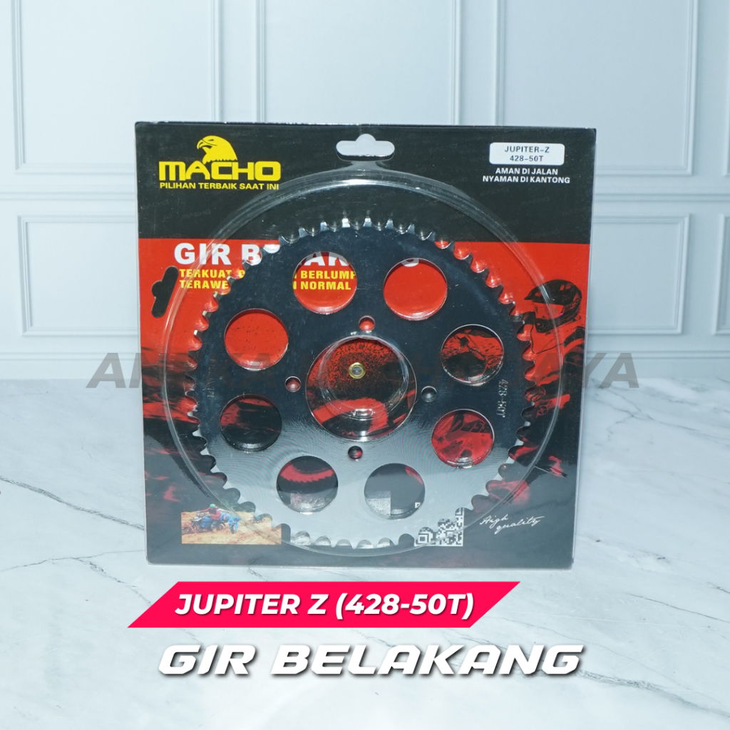GIR BELAKANG YAMAHA JUPITER Z/FIZR/RXK (428-50T) MACHO