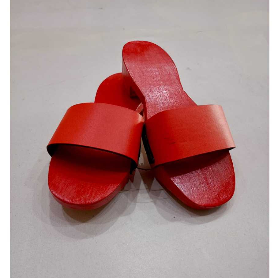 Bakiak Sandal Kayu Merah/Sandal Bakiak Kayu Tradisional/Sendal Kayu Merah/Bakiak Jadul/Sendal Bakiak