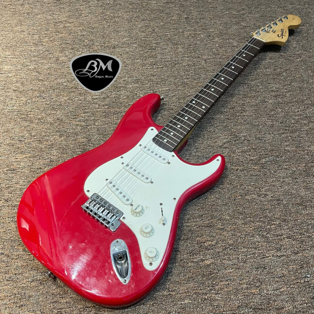Gitar Squier Stratocaster Affinity Red
