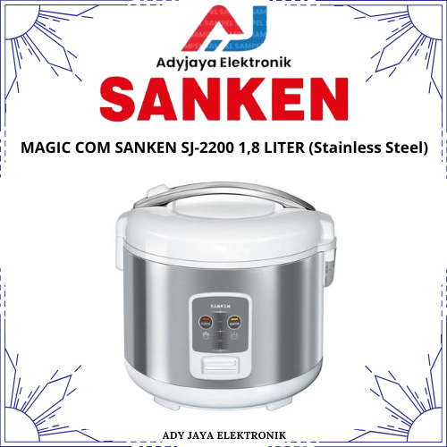 MAGIC COM SANKEN SJ-2200 (Stainless Steel)