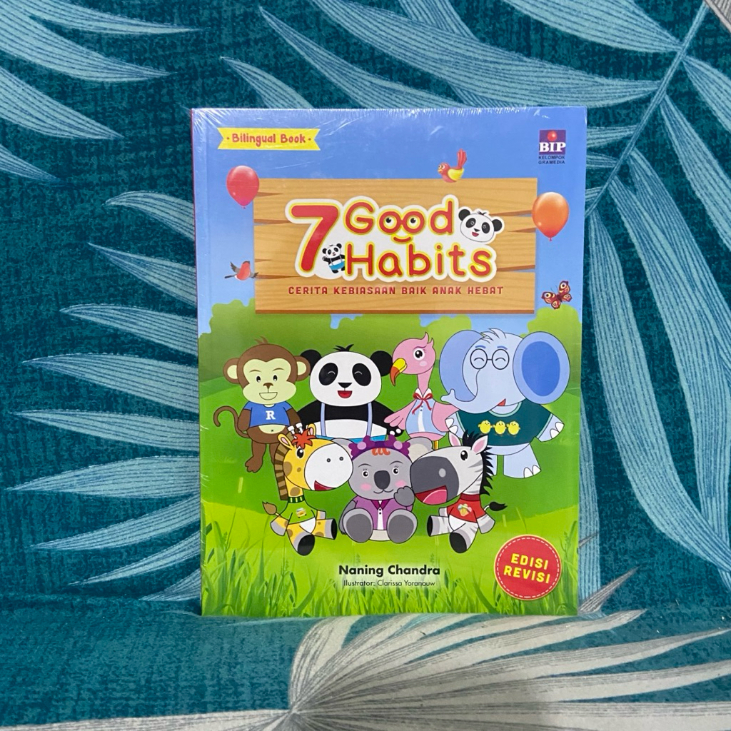 BILINGUAL BOOK 7 Good Habits Buku Cerita Kebiasaan Baik Anak Hebat Naning Chandra