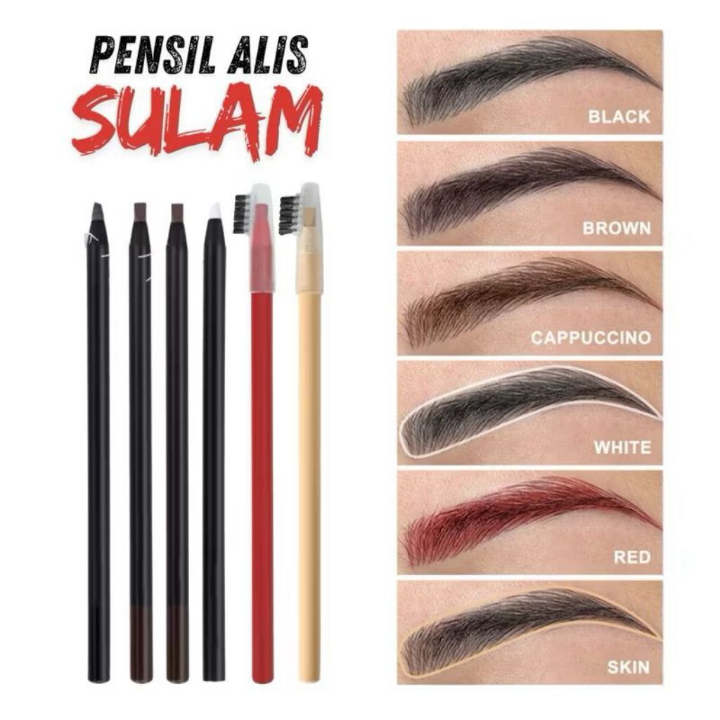 Pensil alis Benang pensil Sulam alis  Eyebrow Brow