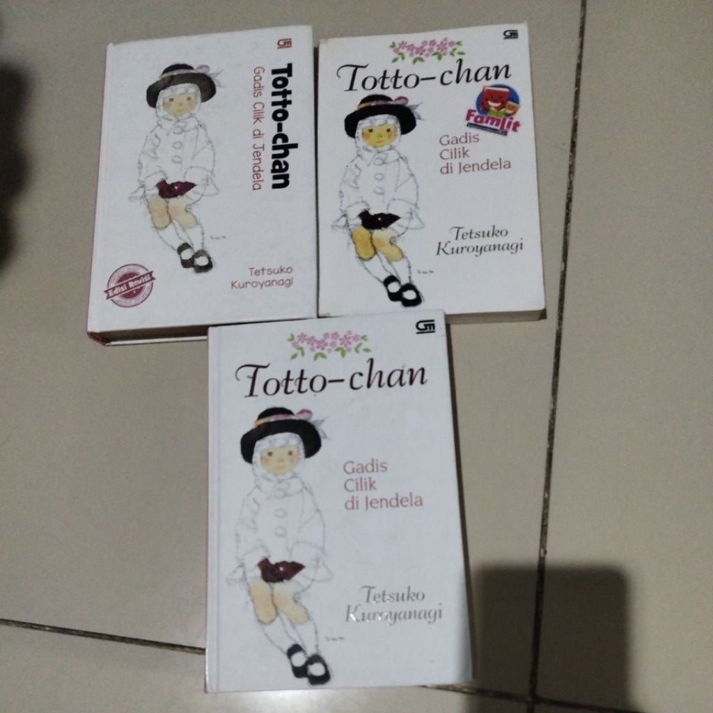 novel preloved SATUAN Totto Chan Gadis cilik di jendela Tetsuko Kuroyanagi