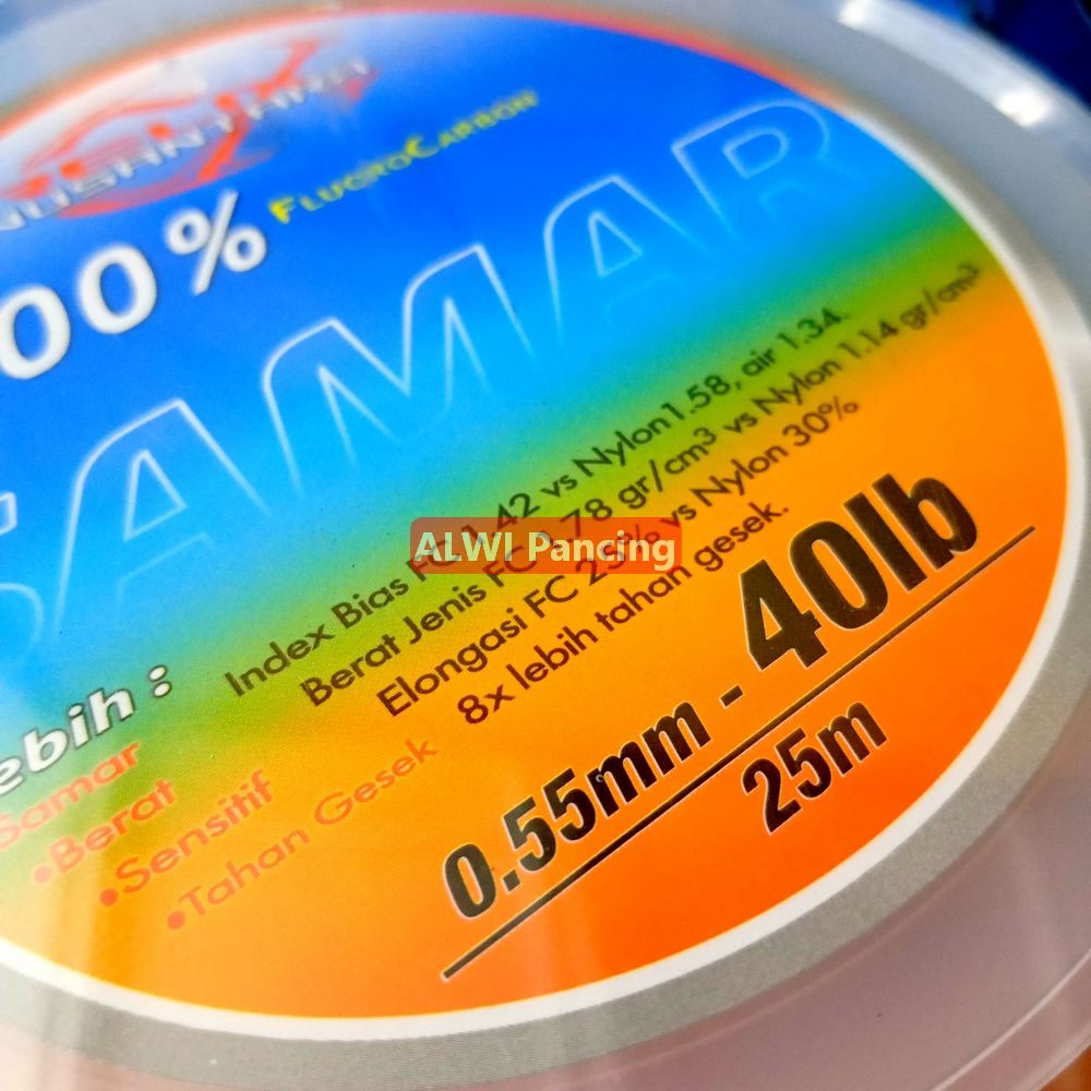 Senar Leader Relix Nusantara Samar Fluorocarbon 100% FLUOROCARBON