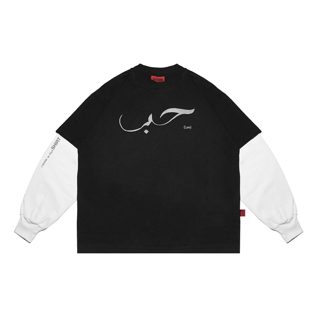 CH-STUDIOS - DALS | Heavyweight Double Layer Longsleeve Tshirt | Kaos Double Layer Oversize