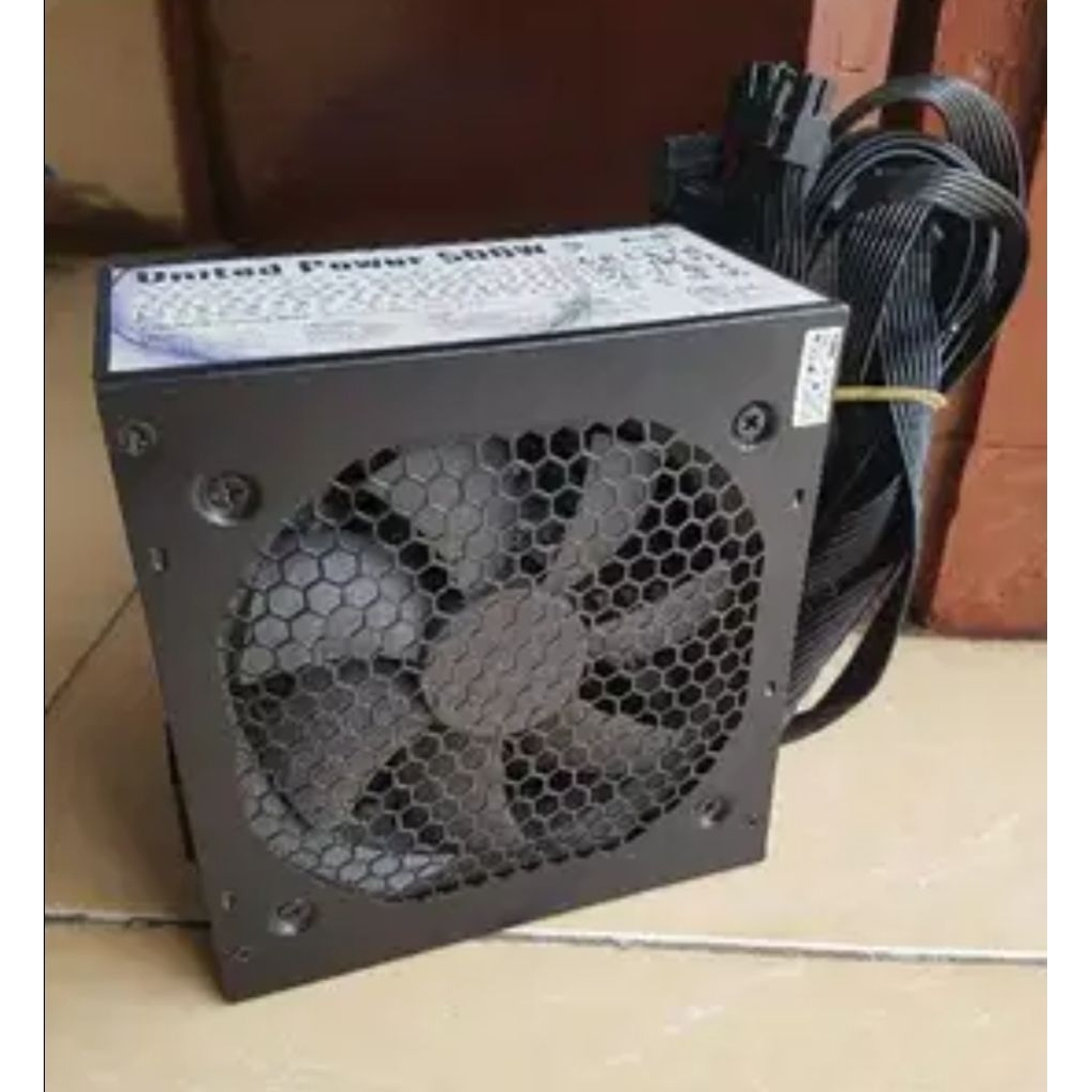 psu aerocool 500w 80+ white