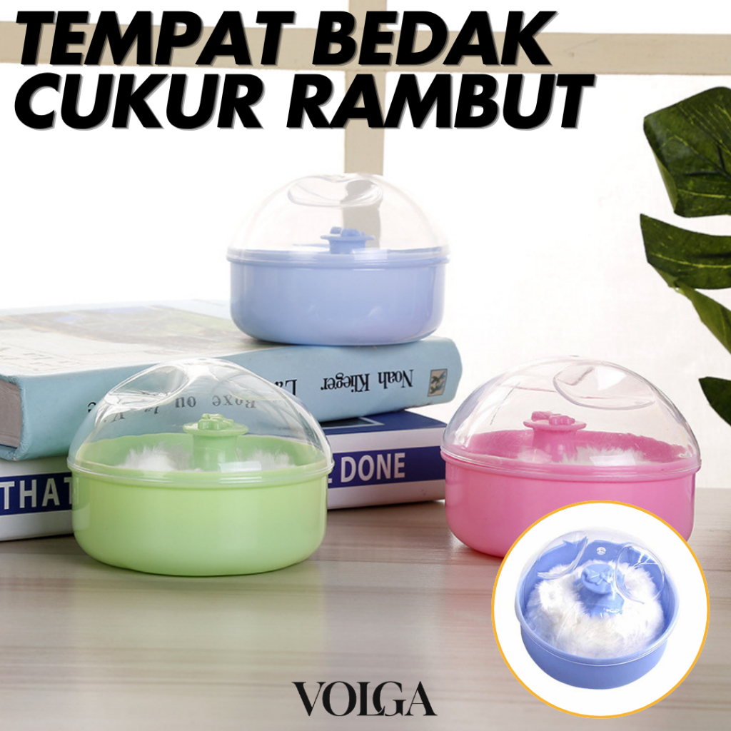 TEMPAT BEDAK BAYI BEDAK LEHER SISA RAMBUT TEMPAT BEDAK CUKUR RAMBUT PANGKAS RAMBUT SALON