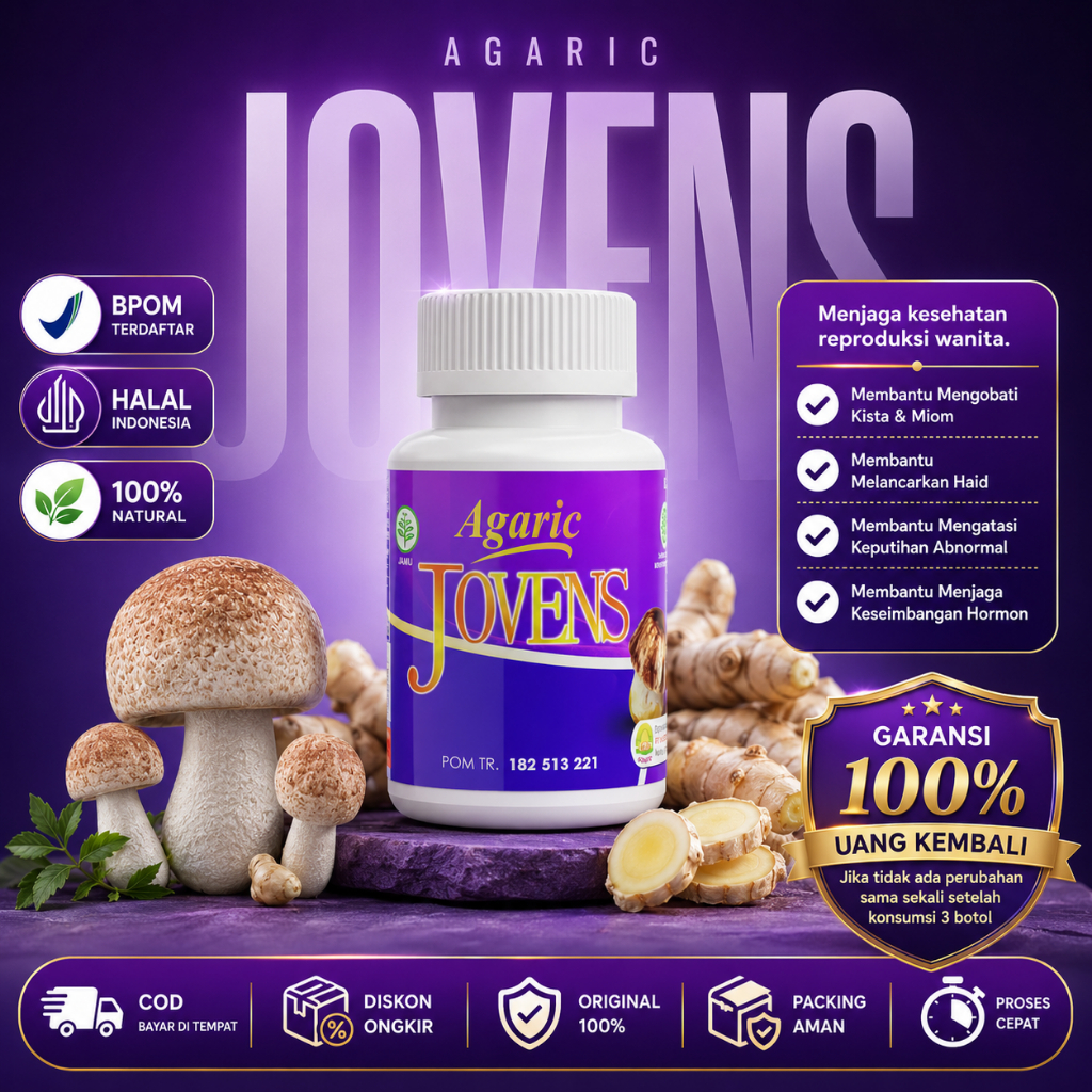Obat Kista | Ovarium | Miom | Penyakit Rahim | PCOS | Bartholin | Kista Endometriosis | AGARIC JOVEN