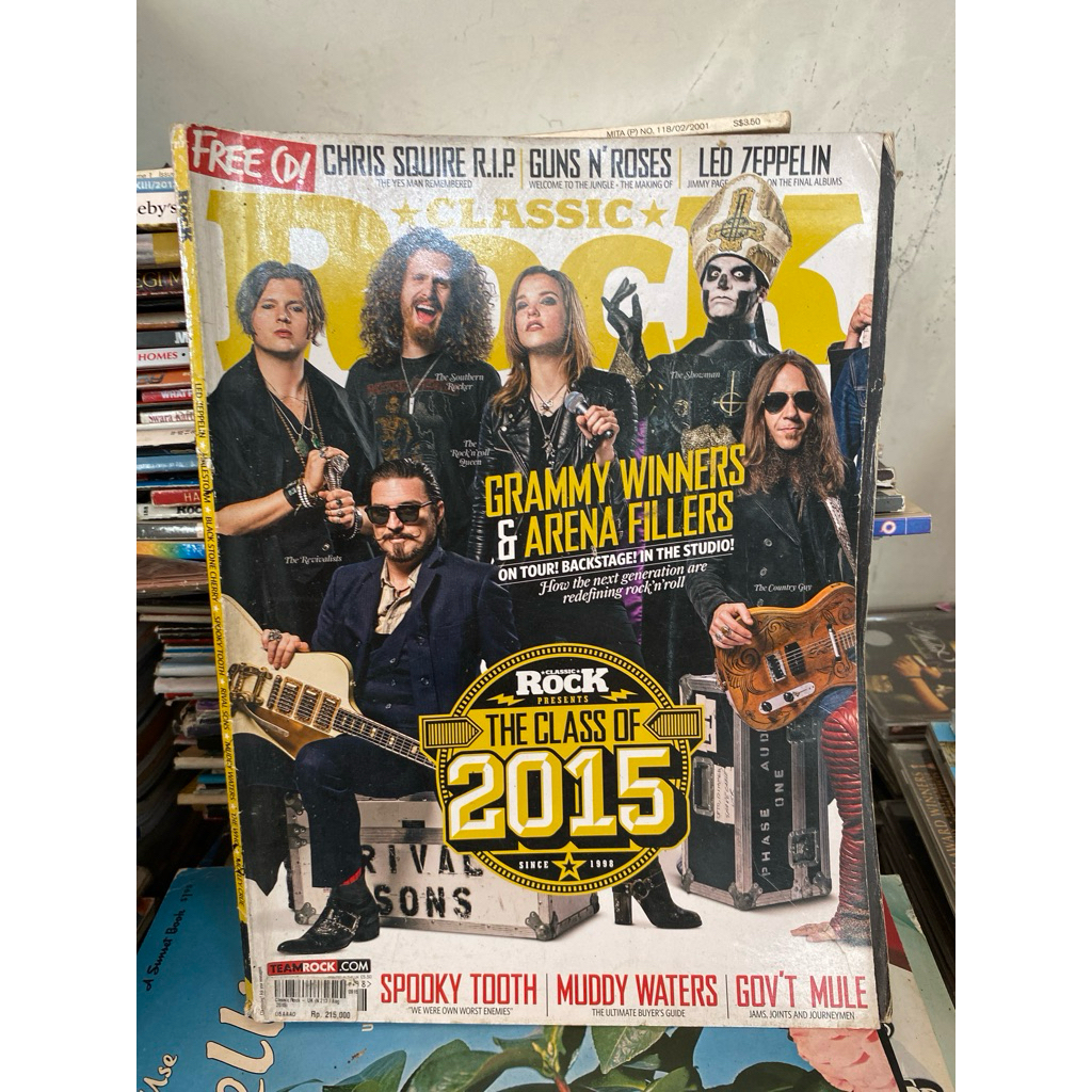 Majalah Rock Classic Led Zeppelin Aug 2015