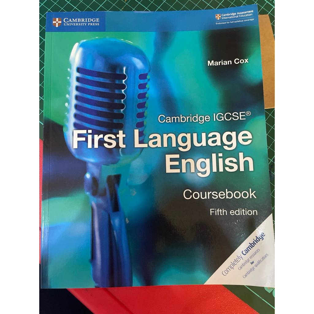 first language english Cambridge IGCSE