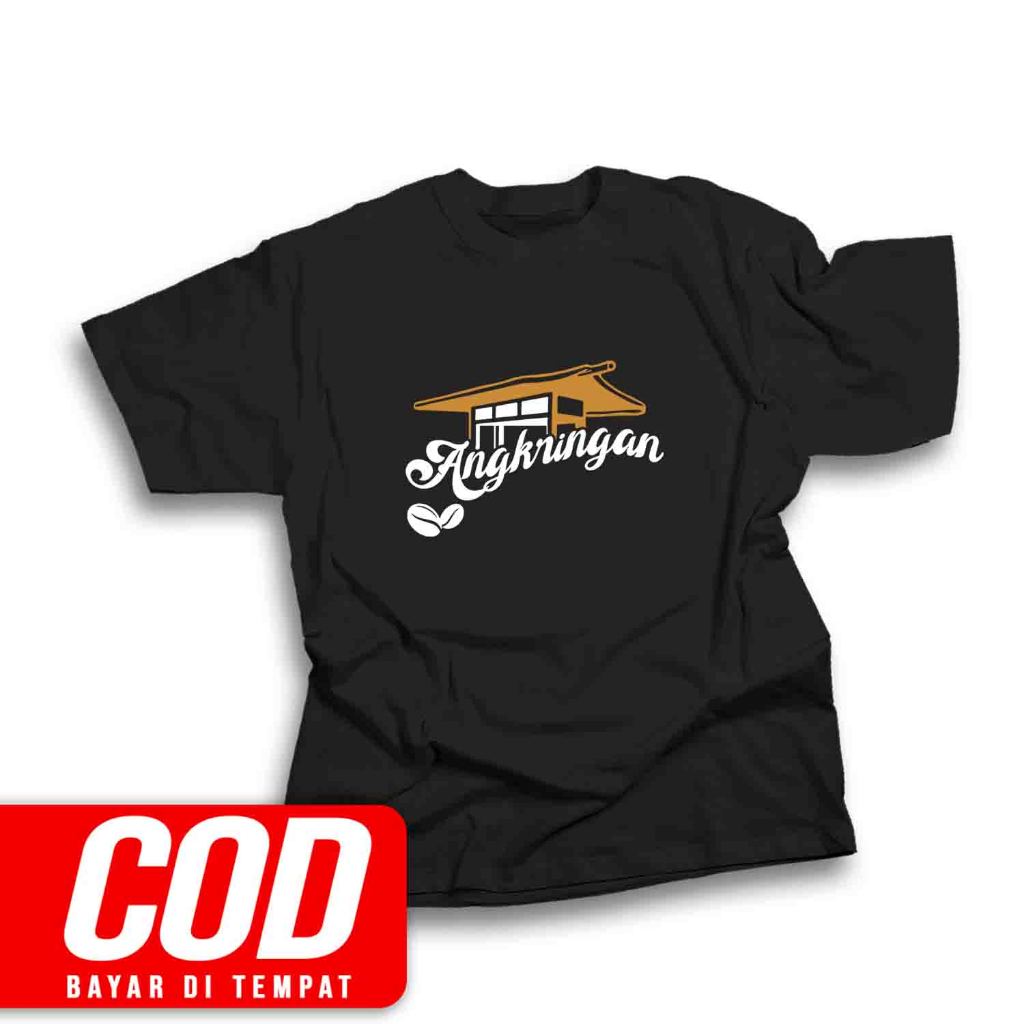 Baju Kaos ANGKRINGAN Kaos Cotton Combed 30s