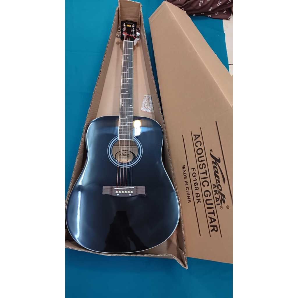Gitar Acoustic Kapok Akai FG168 BK Original