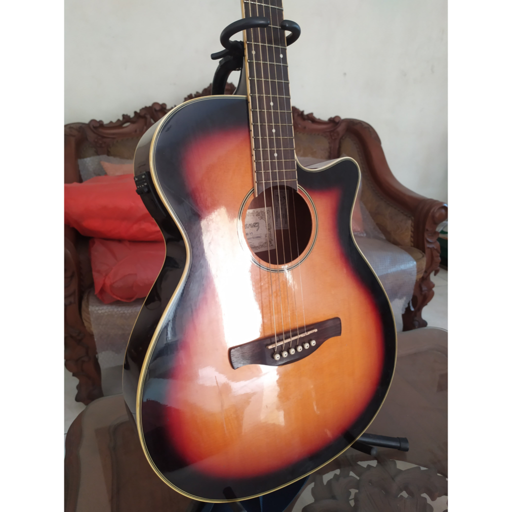 [Preloved] Ibanez AEG8E-VS Guitar Acoustic Electric String